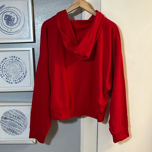 NWT Tommy Hilfiger Women’s Classic Zip Hoodie Size XL Fiery Scarlet - Picture 4 of 7